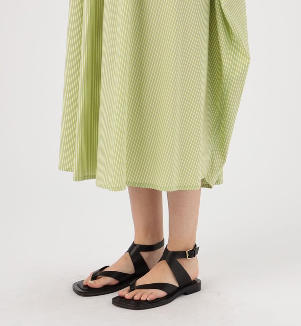 LIWAN コットン カフタンドレス