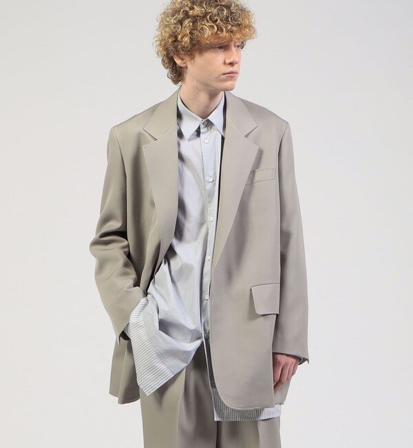 販売 the reracs 21ss NOTCHED LAPEL JACKET safetec.com.br