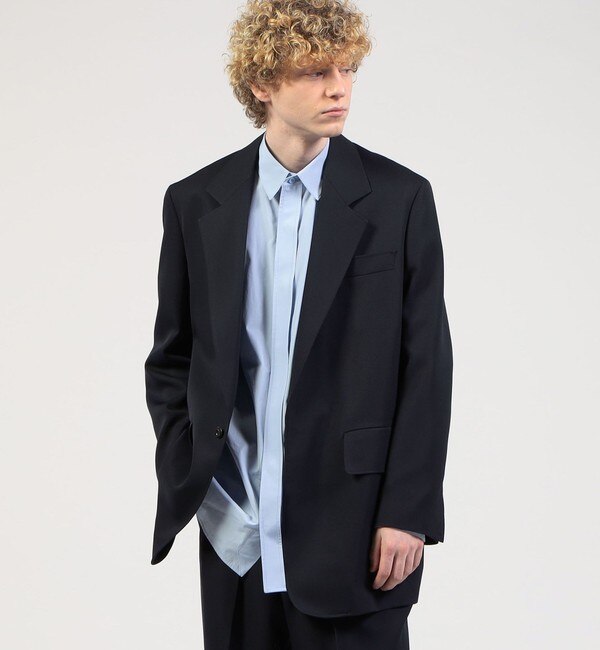 販売 the reracs 21ss NOTCHED LAPEL JACKET safetec.com.br