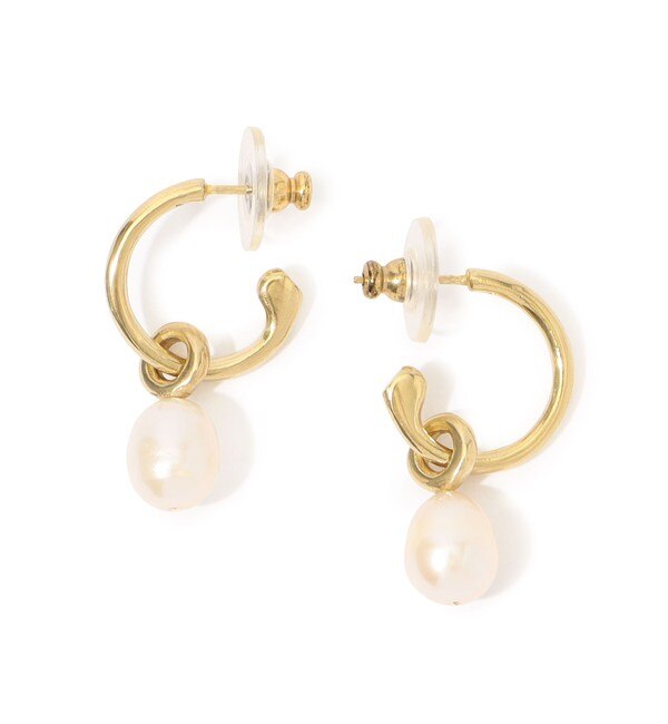 LEPAGON White Pearls Arandela ピアス