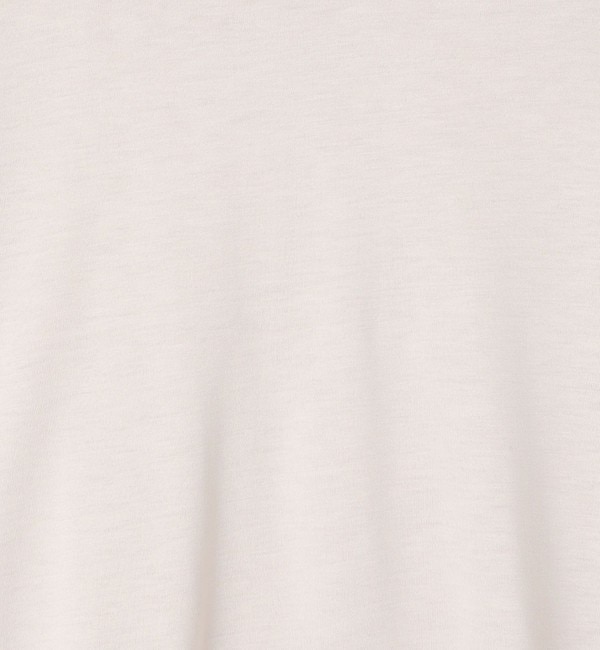 バンブーレーヨン ラウンドネックTシャツ|TOMORROWLAND