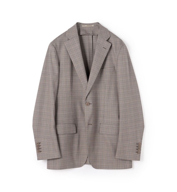 ウールシルクカシミヤ シングルブレステッド2Bジャケット Loro Piana