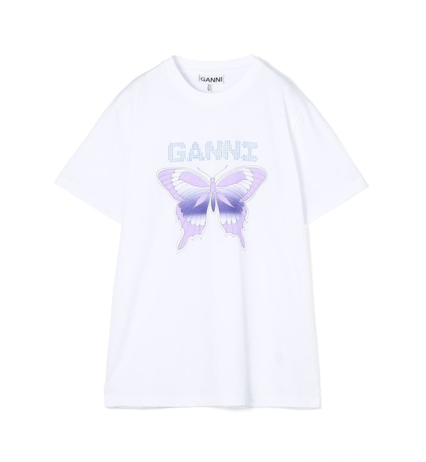 GANNI プリント Tシャツ|TOMORROWLAND(トゥモローランド)の通販