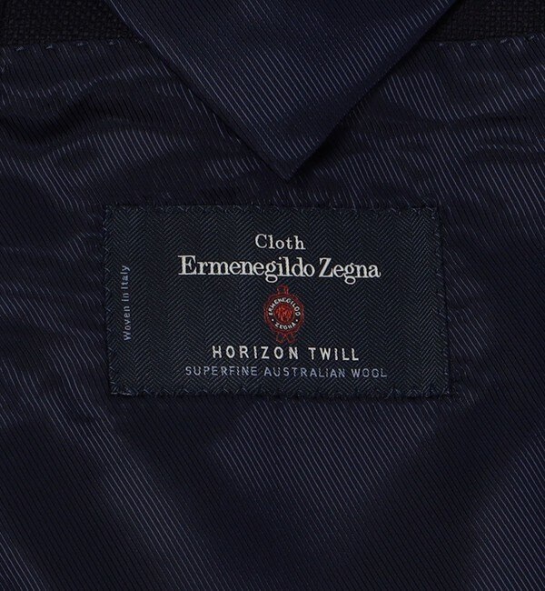 HORIZON TWILL ダブルブレステッド6Bジャケット Ermenegildo Zegna