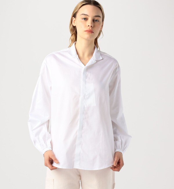 BOURRIENNE POETESSE コットンシャツ|TOMORROWLAND(トゥモローランド