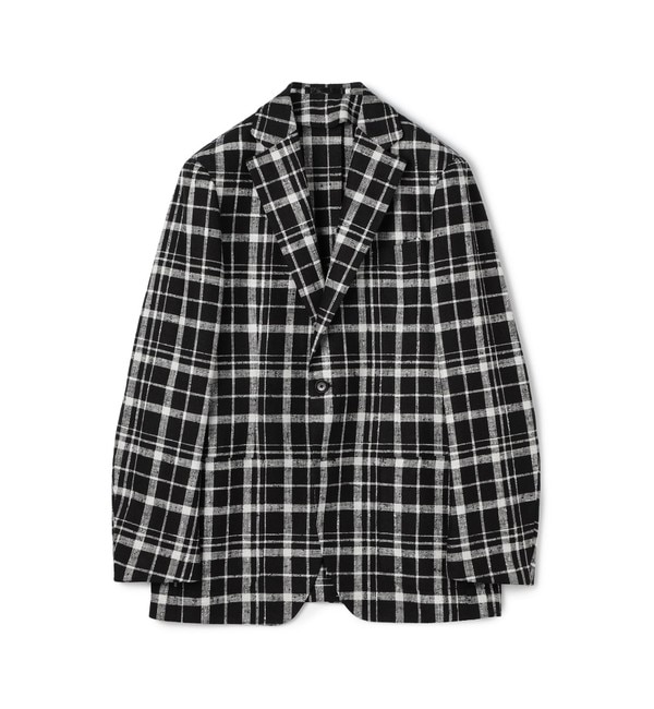 人気メンズファッション|【トゥモローランド/TOMORROWLAND】 リネンウールナイロンシルク シングルブレステッド2Bジャケット FERLA