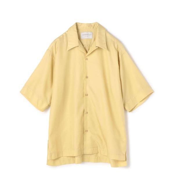 TOMORROWLAND オープンカラーシャツ S メンズ 高級コットン 美品