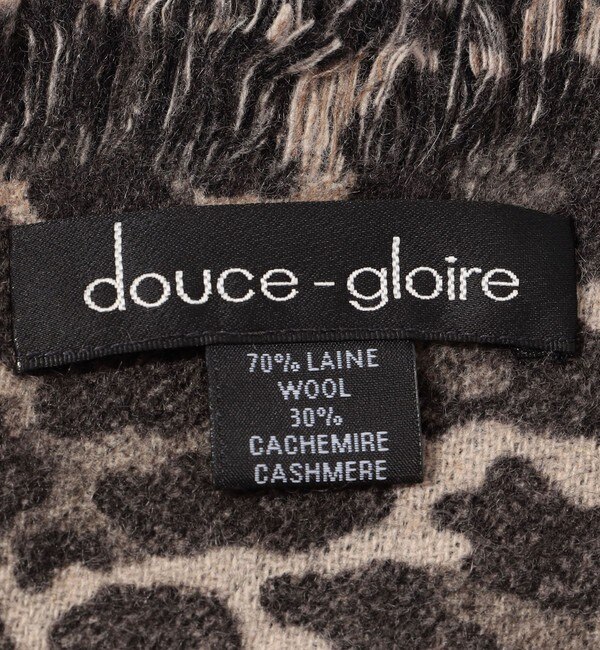 douce gloire ANIMAL PRINT ストール|TOMORROWLAND(トゥモローランド