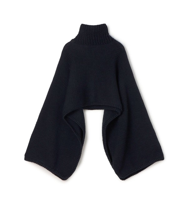 MAYDI turtleneck cape ニット