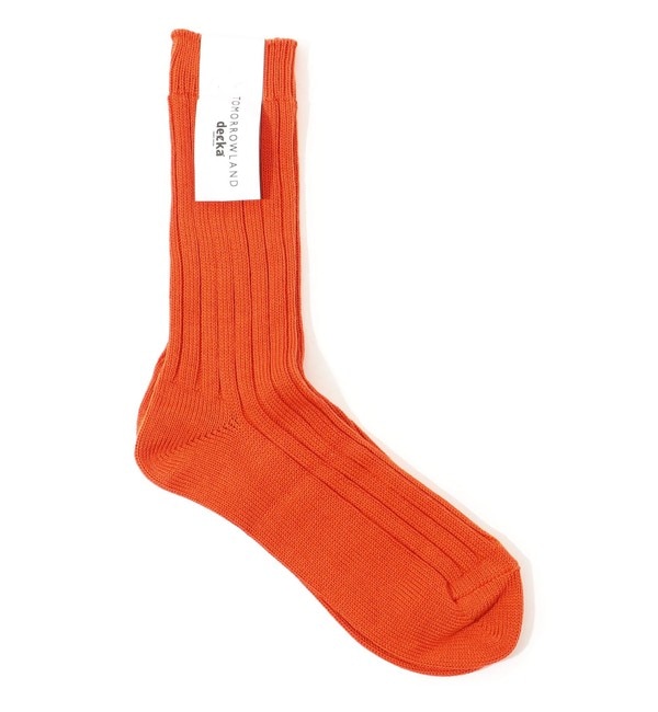 別注】decka Heavyweight Socks リブソックス|TOMORROWLAND