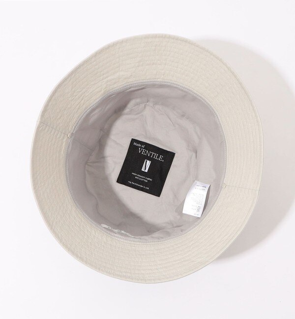 KIJIMA TAKAYUKI VENTILE BUCKET HAT バケットハット