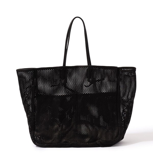 AMIACALVA WASHED LEATHER MESH TOTE L トートバッグ|TOMORROWLAND 
