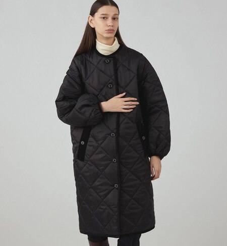 別注】MACKINTOSH DULSIE EXキルティング パフスリーブ ロング 