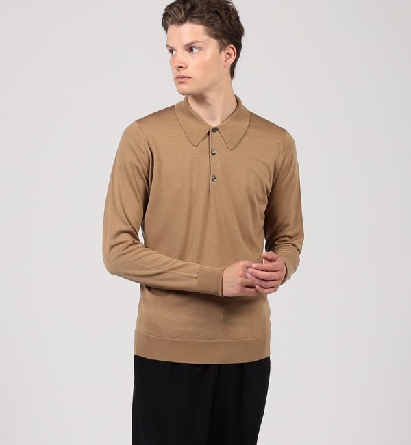 JOHN SMEDLEY 30G EASY FIT ウール ニットポロシャツ DORSET |TOMORROWLAND(トゥモローランド)の通販｜アイルミネ