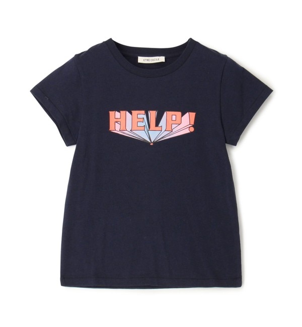 人気ファッションメンズ|【トゥモローランド/TOMORROWLAND】 ETRE CECIL HELP GRADIENT CAP SLEEVE Tシャツ