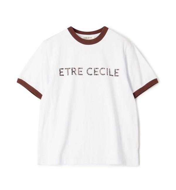 メンズファッションなら|【トゥモローランド/TOMORROWLAND】 ETRE CECIL SNAKE SKIN RINGER Tシャツ