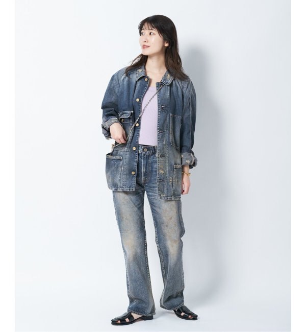 追加》LONG DENIM JACKET：ロングデニムジャケット|Bonum(ボナム)の