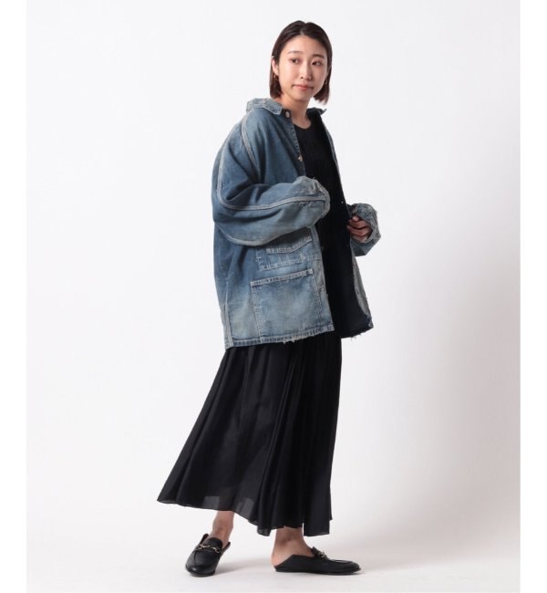 追加》LONG DENIM JACKET：ロングデニムジャケット|Bonum(ボナム)の