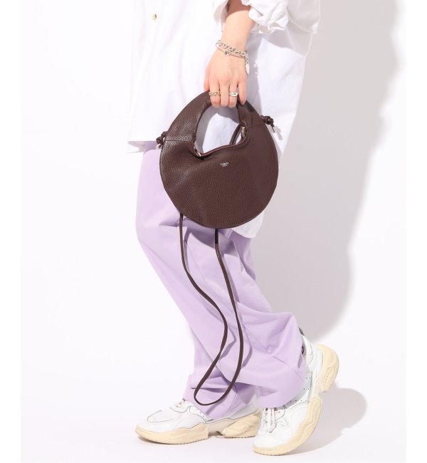 blancle/ ブランクレ】S.LEATHER ROUND MINI 2WAY BAG|ENSEMBLE