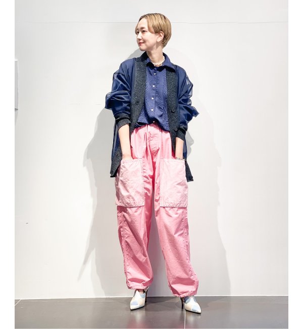 Cityshop Lee 別注 BIG POCKET OVER パンツ カジュアルパンツ | red