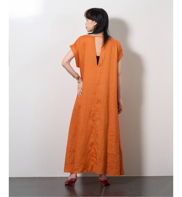予約》LINEN MAXI DRESS：ワンピース|CITYSHOP(シティショップ)の通販 