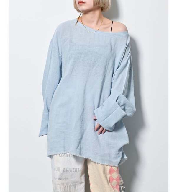 Li/Co BIO WASH PULLOVER：シャツ
