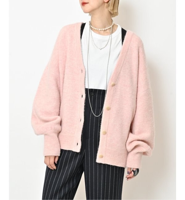 MOHAIR MIX CARDIGAN：ニット|CITYSHOP(シティショップ)の通販｜アイルミネ