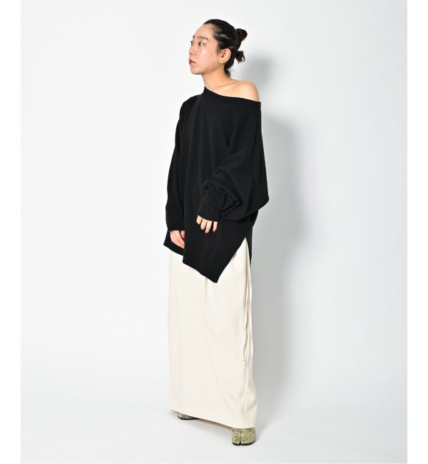 《追加》OFF-SHOULDER STRETCH SWEATER：ニット