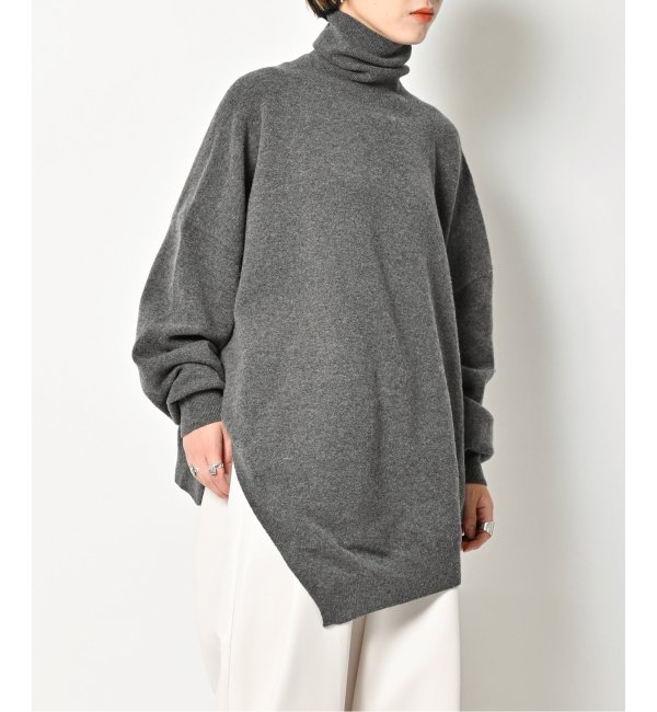 ASYMMETRY TURTLE PULLOVER：ニット|CITYSHOP(シティショップ)の通販