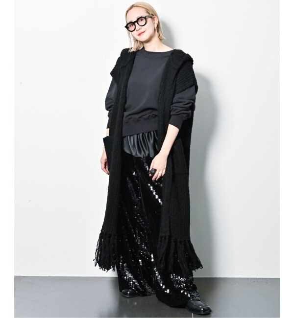 SOFT STONE FRINGE ジレ：ニット|CITYSHOP(シティショップ)の通販