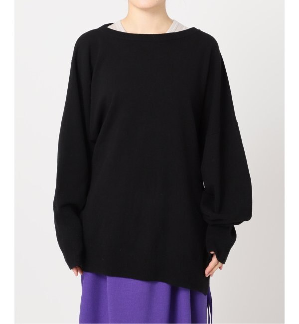 追加予約》OFF-SHOULDER STRETCH SWEATER 2：ニット|CITYSHOP(シティ