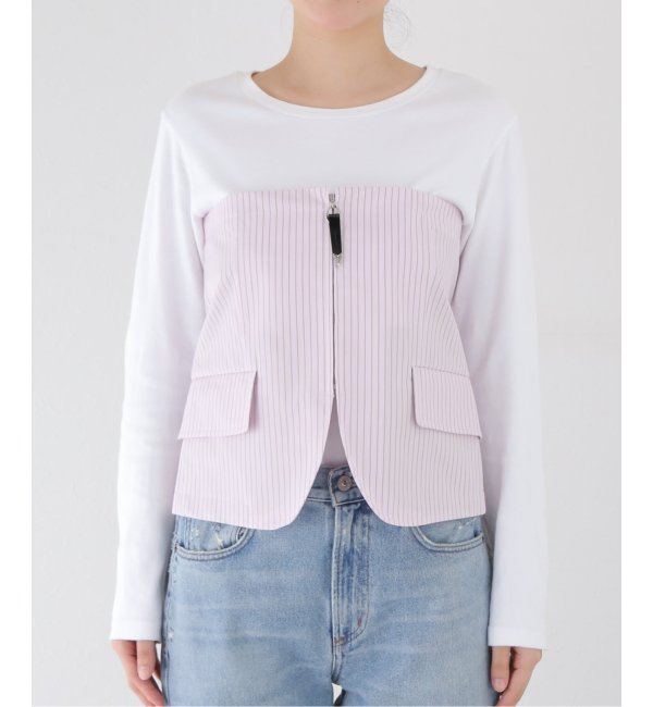 TOGA PULLA/トーガプルラ】Stripe cotton corset：ビスチェ|CITYSHOP ...