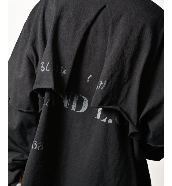 新品未使用 完売 LAYERED LOGO Tシャツ ブラック 世界的に - トップス
