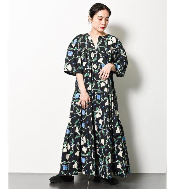 PRINT MAXI DRESS：ワンピース|CITYSHOP(シティショップ)の通販｜アイルミネ