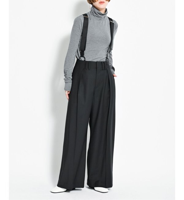 SLUB OX BELTED WIDEパンツ|CITYSHOP(シティショップ)の通販｜アイルミネ