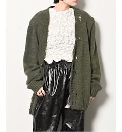 STAY HUMAN ON EARTH Macumba Cardigan F24-171D：ニット