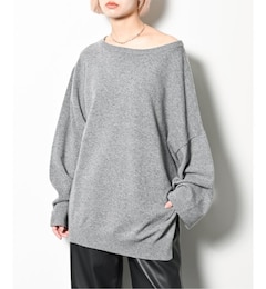 《追加》OFF-SHOULDER STRETCH SWEATER 2：ニット