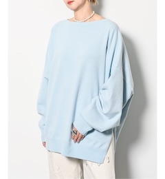 《追加》OFF-SHOULDER STRETCH SWEATER3：ニット