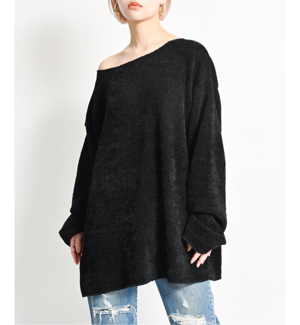 SHIRRING JERSEY H/N：カットソー|CITYSHOP(シティショップ)の通販｜アイルミネ