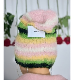 Kkco STRIPED SURI BEANIE KK24AW024A：帽子