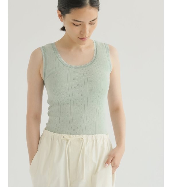 yG~[EB[N/EMILY WEEKz yPALM/p[zEMILY WEEKʒ Cotton 100 With Cup Sleeveless Top