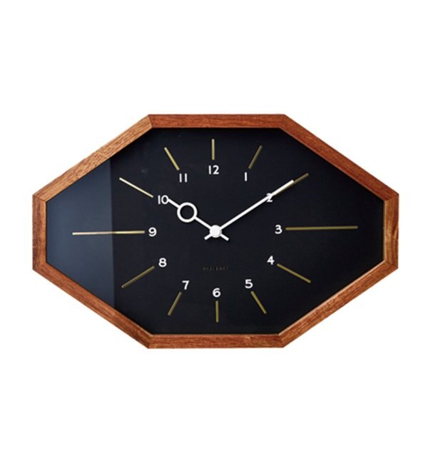 ★Bellmonte Wall clock　ブラック　壁掛け 時計
