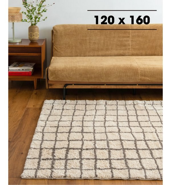 GRID RUG 120x160 グリッド ラグ