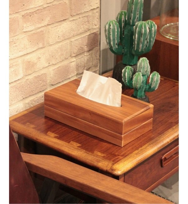 ＜アイルミネ＞【ジャーナル スタンダード ファニチャー/journal standard Furniture】 TISSUE BOX ティッシュボックス画像