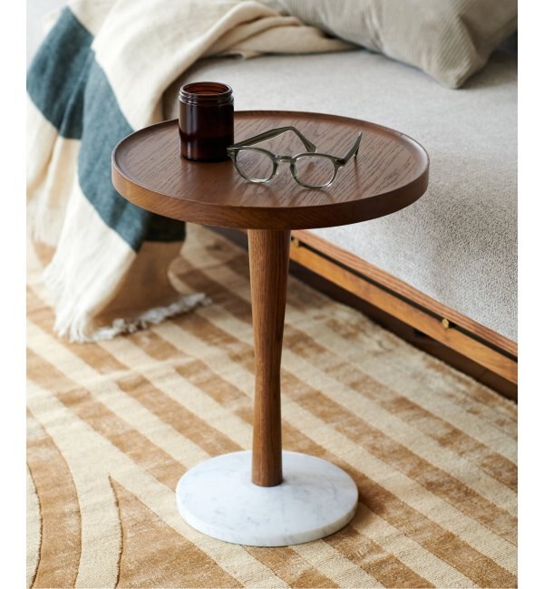 WINDAN SIDE TABLE(LB)ウィンダンサイドテーブル ライトブラウン＿ ...