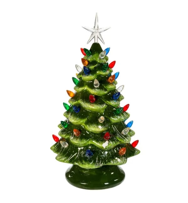 ＜アイルミネ＞【ジャーナル スタンダード ファニチャー/journal standard Furniture】 CERAMIC LED CHRISTMAS TREE M セラミック クリスマスツリー M画像