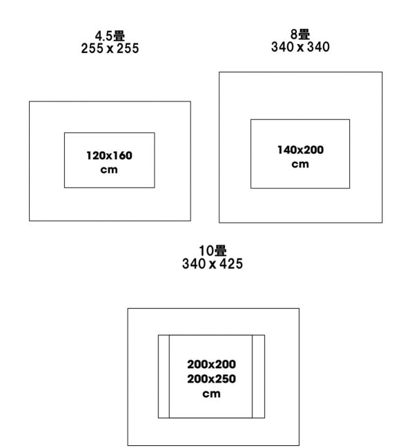 GLENOAKS RUG 200x250 グレンオークスラグ|journal standard Furniture(ジャーナル スタンダード  ファニチャー)の通販｜アイルミネ