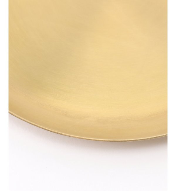 fog linen work/フォグリネンワーク】BRASS PLATE ROUND M 真鍮トレイ|journal standard  Furniture(ジャーナル スタンダード ファニチャー)の通販｜アイルミネ