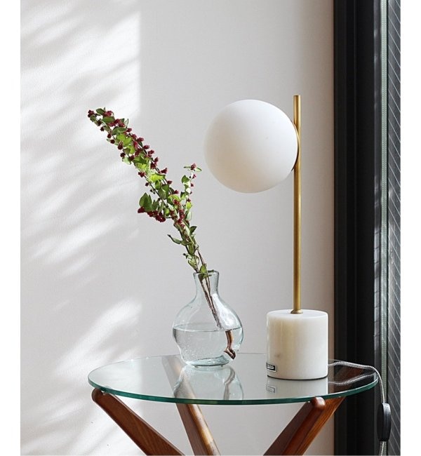 ＜アイルミネ＞【ジャーナル スタンダード ファニチャー/journal standard Furniture】 《予約》EUREKA TABLE LAMP エウレカテーブルランプ