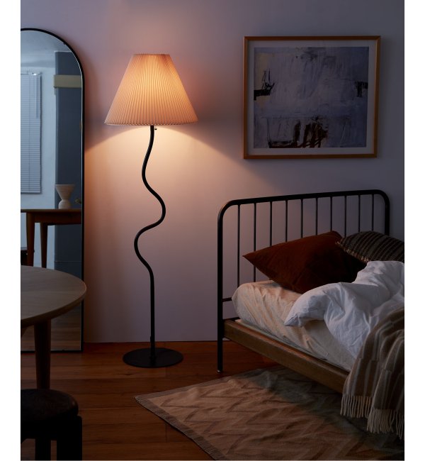 WAVY FLOOR LAMP　ウェービー フロアランプ 電球付属